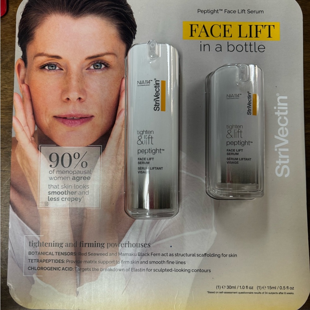 StriVectin Face Lift Peptight Serum Duo in White and Yellow Accent